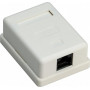 Goobay presa di rete RJ45, bianco (77632)