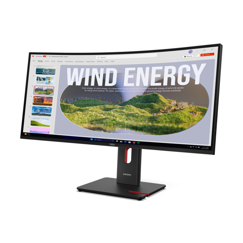 Lenovo monitor ThinkVision T34WD-40 34'' con MC60