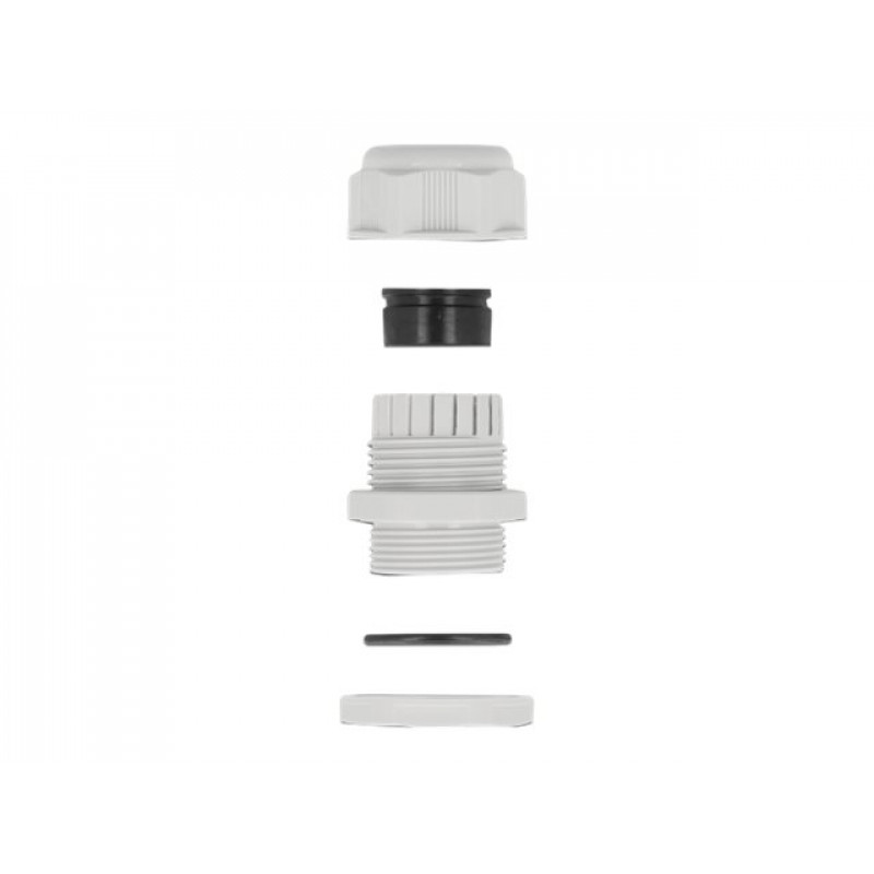 Delock pressacavo PG29 per cavo piatto grigio 2 pz.