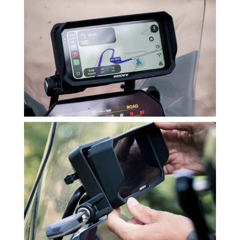 INNOVV N3 display smart universale per moto con sgancio rapido, CarPlay, telecamere e TPMS