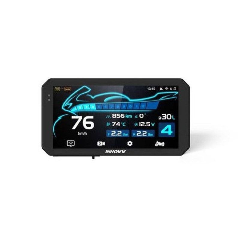 INNOVV N3 display smart universale per moto con sgancio rapido, CarPlay, telecamere e TPMS