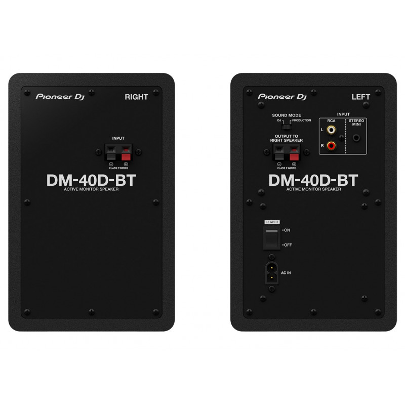 Pioneer DM-40D-BT diffusori a 2 vie neri con filo e senza filo 38 W