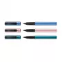 Pelikan Pina Colada penna rollerball, display da 12, corpo e cappuccio in metallo, nero (605502)