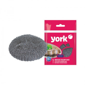 YORK paglietta in acciaio intrecciato MAKS