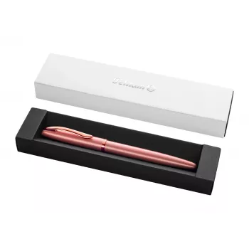 Pelikan roller Jazz Noble Elegance, rosé, con cappuccio a incastro, corpo e punta laccati (400197462)