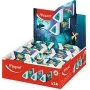 Maped Pyramide DRAGON gomma in plastica, bianca, triangolare, senza ftalati e PVC, display da 24 pezzi (119527)