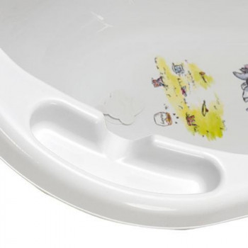 Keeeper vaschetta per neonati 100cm con tappo Maria Winnie the Pooh 100x51x29cm bianco
