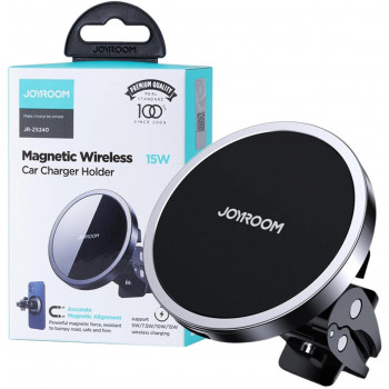 Joyroom JR-ZS240 Supporto magnetico per auto con caricabatterie wireless Qi 15W, MagSafe
