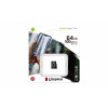 Kingston scheda di memoria microSDXC 64 GB, UHS-I (SDCS2/64GBSP)