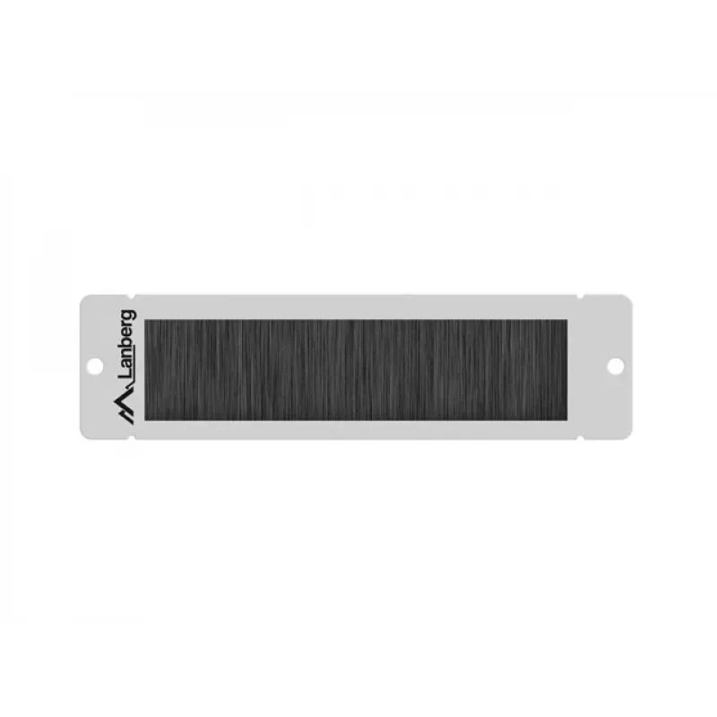 Lanberg Pannello a spazzole per armadio rack 10 pollici, grigio (AK-1104-S)