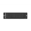 Lanberg Pannello a spazzole per armadio rack 10 pollici, nero (AK-1104-B)