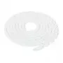 Qoltec Organizer per cavi 6 mm 10,0 m bianco