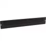 Getfort Passacavi a spazzole per armadi rack a parete, 340 mm, nero