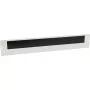 Getfort Passacavi a spazzole per armadi rack a parete, 340 mm, grigio