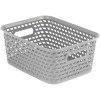 Curver Cesto Your Style S 26x19x10 cm grigio