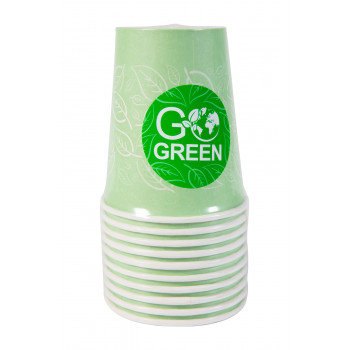 Gogreen Go Green bicchieri ecologici 350 ml, 10 pz.