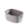 Curver Softex S cesto 4 l, 26,4x19,4x11,1 cm, grigio-marrone