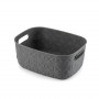 Curver Softex S cesto 4 l, 26,4x19,4x11,1 cm, grigio scuro