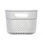 Curver Filo XS cesto 3,5 l, 23,5x17,5x12 cm, bianco