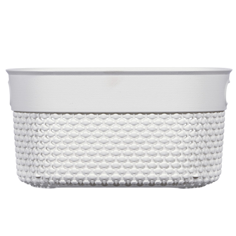 Curver Filo XS cesto 3,5 l, 23,5x17,5x12 cm, bianco