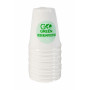 Gogreen bicchieri compostabili in canna da zucchero 250 ml, 10 pz.