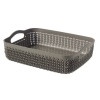 Curver cesto Knit A5 26x20x7cm marrone