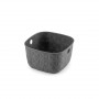 Curver Softex XS cesto 3 l, 19,4x19,4x11,1 cm, grigio scuro