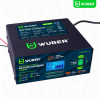 Wuber W14018 caricabatterie automatico a microprocessore per auto, 10 A, 6-150 Ah, 2-24 V