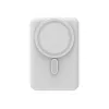 mophie Essentials power bank magnetico wireless 10K con supporto, bianco (401118084)