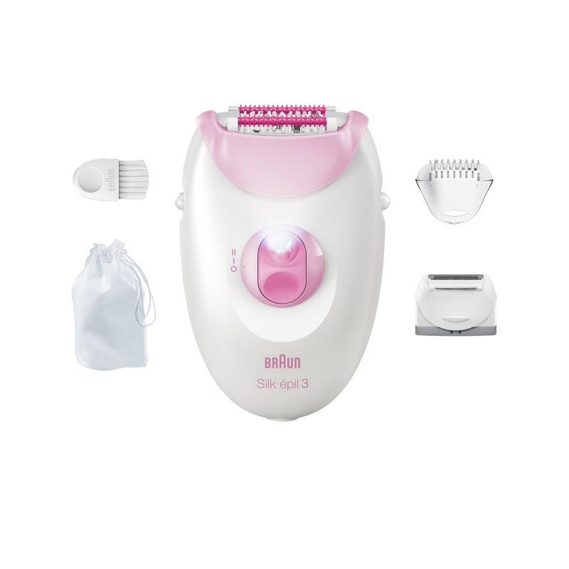 Braun Silk 3 SE3-033 Epilatore con accessori
