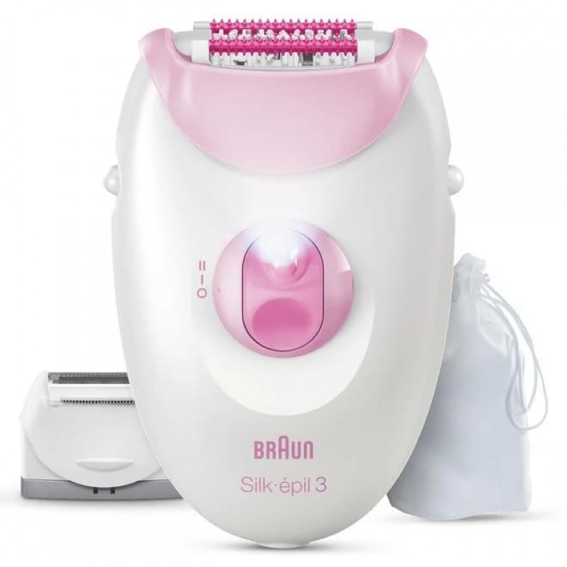 Braun Silk 3 SE3-033 Epilatore con accessori