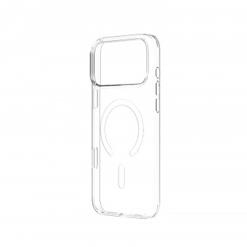 Just Must MagSafe Crystal I custodia per iPhone 18 Pro, trasparente