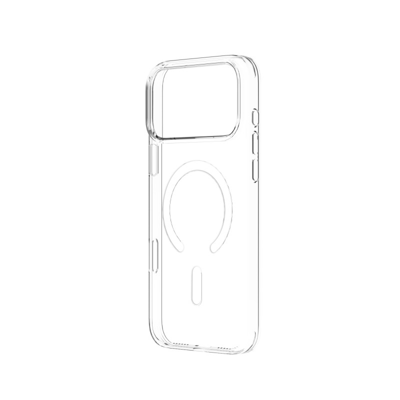 Just Must MagSafe Crystal I custodia per iPhone 18 Pro, trasparente