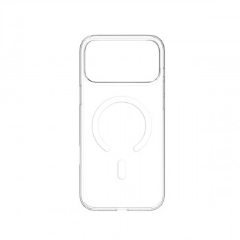Just Must MagSafe Crystal I custodia per iPhone 18 Pro Max, trasparente
