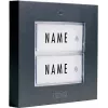 m-e modern-electronics 41273 trasmettitore campanello senza fili con targhetta nome