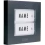 m-e modern-electronics 41273 trasmettitore campanello senza fili con targhetta nome