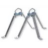 WEIß MHZ3060 set staffa a parete, acciaio, 30 cm