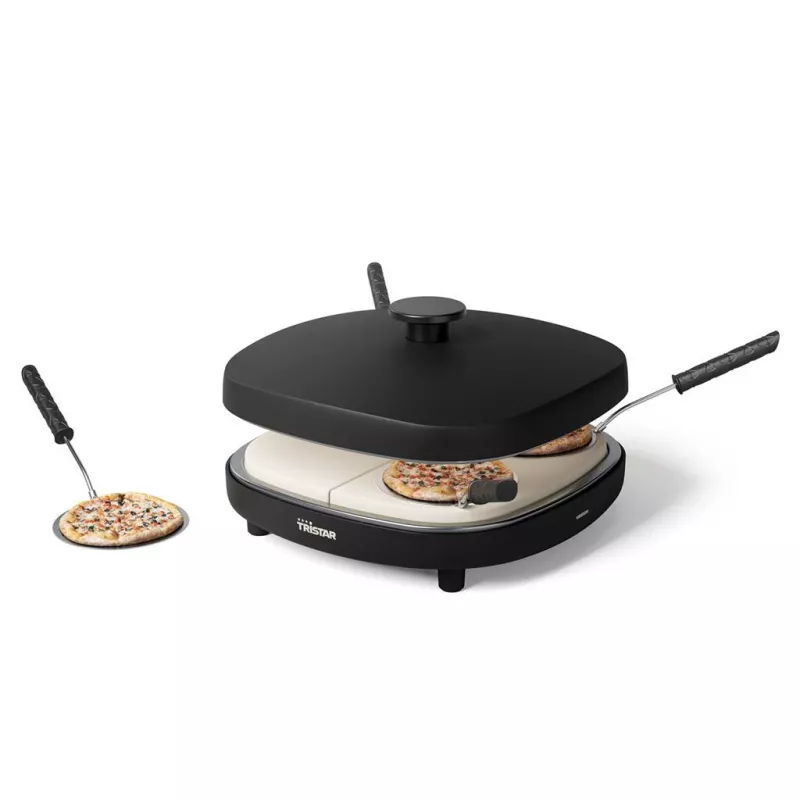 Tristar PZ-9174 pizzamaker con corpo Cool-Touch, rivestimento antiaderente, spia di controllo
