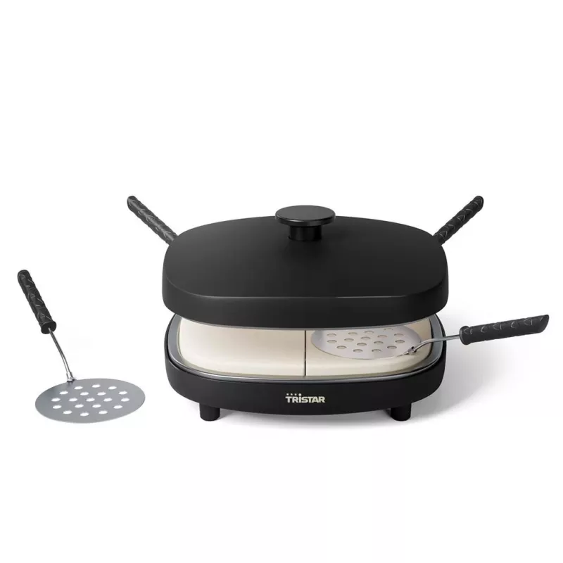 Tristar PZ-9174 pizzamaker con corpo Cool-Touch, rivestimento antiaderente, spia di controllo