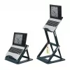 Leitz Ergo supporto per laptop 2-in-1 seduto-in piedi, nero (65890089)