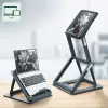 Leitz Ergo supporto per laptop 2-in-1 seduto-in piedi, nero (65890089)