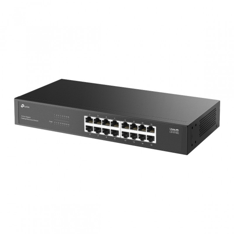 TP-Link LS1016G switch Gigabit 16 porte desktop/rack