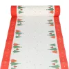 PAPSTAR runner natalizio Plain Christmas Trees in Airlaid, su rotolo, misure: (L)400 mm x (Lun)24 m