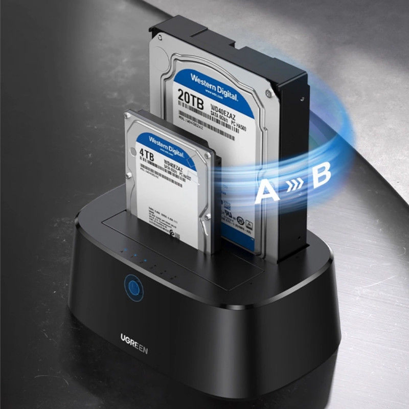 UGREEN CM198 docking station per HDD/SSD SATA da 2,5