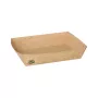 Papstar 87246 vaschetta monouso, rettangolare, cartone, marrone, 80 pezzi
