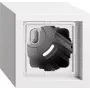 Gira custodia a parete 1 modulo con telaio F200, bianco puro (106170)
