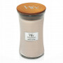 WoodWick Vanilla & Sea Salt candela Ellipse, 453,6 g