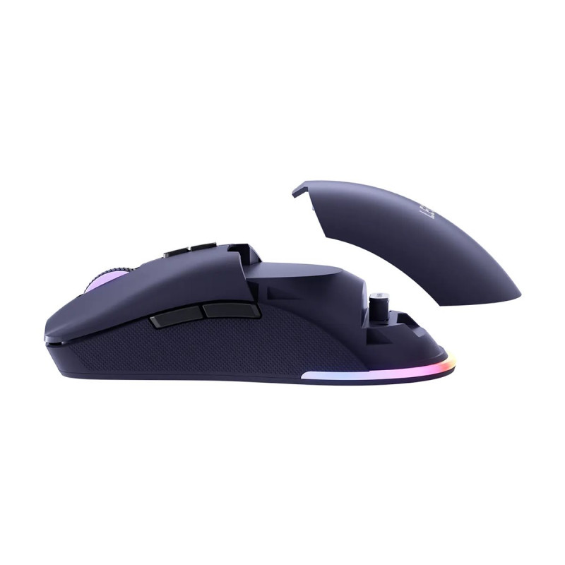 Lenovo Legion M220 RGB mouse gaming wireless, 2,4 GHz / Bluetooth / cavo, Nebula Purple (GY51V60439)