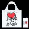 LOQI borsa Keith Haring – Dancing Heart (riflettente)