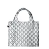 LOQI borsa Metallic – argento Puffy